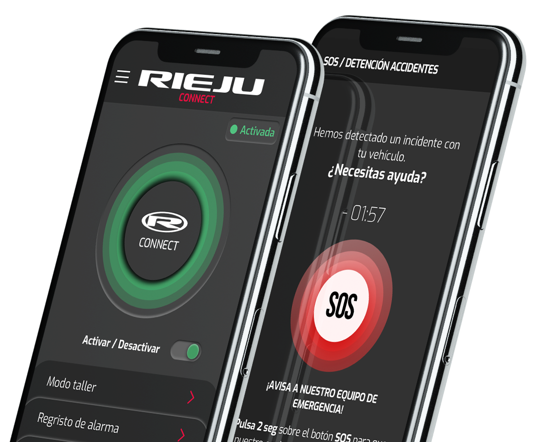 Rieju Connect - Seguridad